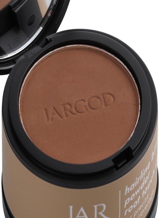 JARGOD Root touch up powder Hairline Powder for root cover up temporary root concealing powder for Women & Men, for instant gray hair cover up (Auburn, 0.14 Ounce (Pack of 1)) - Image 2